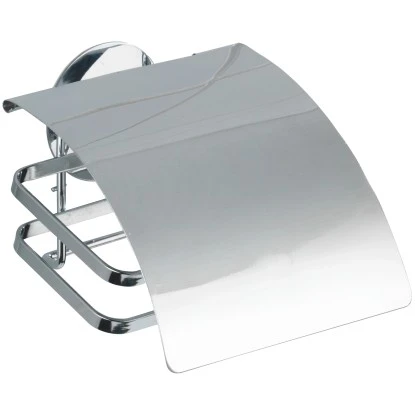 Wenko Turbo-Loc Toilettenpapierhalter Edelstahl Cover 3 Wenko Turbo-Loc Toilettenpapierhalter Edelstahl Cover