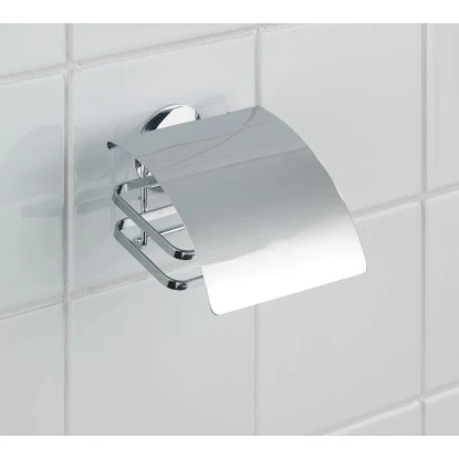 Wenko Turbo-Loc Toilettenpapierhalter Edelstahl Cover 6 Wenko Turbo-Loc Toilettenpapierhalter Edelstahl Cover – Bild 4