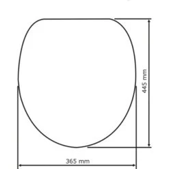 Wenko WC-Sitz Waterdrop Grau Mit Absenkautomatik 12 Wenko WC-Sitz Waterdrop Grau Mit Absenkautomatik -Wenko 6552806 1068 21685100 3
