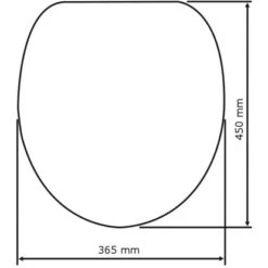 Wenko WC-Sitz Muschel 3D MDF FSC® -Wenko 6553093 1068 21920100 3