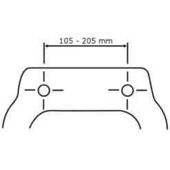 Wenko WC-Sitz Eiche MDF Grau FSC® -Wenko 6553549 1068 22014100 5