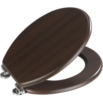 Wenko WC-Sitz Wengé MDF FSC® 4 Wenko WC-Sitz Wengé MDF FSC® – Bild 2