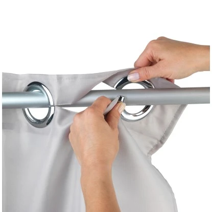 Wenko Duschvorhang Comfort Flex Taupe 180 Cm X 200 Cm 4 Wenko Duschvorhang Comfort Flex Taupe 180 Cm X 200 Cm – Bild 2