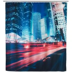 Wenko Duschvorhang Downtown 180 Cm X 200 Cm