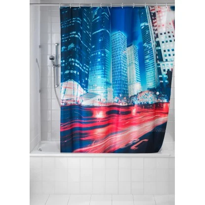 Wenko Duschvorhang Downtown 180 Cm X 200 Cm 6 Wenko Duschvorhang Downtown 180 Cm X 200 Cm – Bild 4