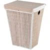 Wenko Wäschetruhe Bamboo Konisch Weiß 1 Wenko Wäschetruhe Bamboo Konisch Weiß -Wenko 655464 1068 picture 1