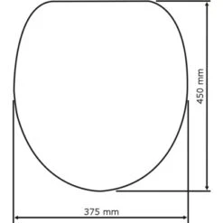 Wenko WC-Sitz Soda Duroplast -Wenko 6554950 1068 22273100 3