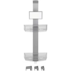 Wenko Duschcaddy Premium Mit Anti-Beschlagspiegel