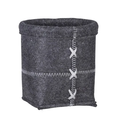 Wenko Aufbewahrungskorb Mara Filz S 2 L Polyester 15 X 15 X 15 CmAnthrazit 4 Wenko Aufbewahrungskorb Mara Filz S 2 L Polyester 15 X 15 X 15 CmAnthrazit – Bild 2