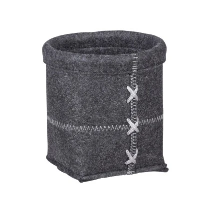 Wenko Aufbewahrungskorb Mara Filz S 2 L Polyester 15 X 15 X 15 CmAnthrazit 7 Wenko Aufbewahrungskorb Mara Filz S 2 L Polyester 15 X 15 X 15 CmAnthrazit – Bild 5