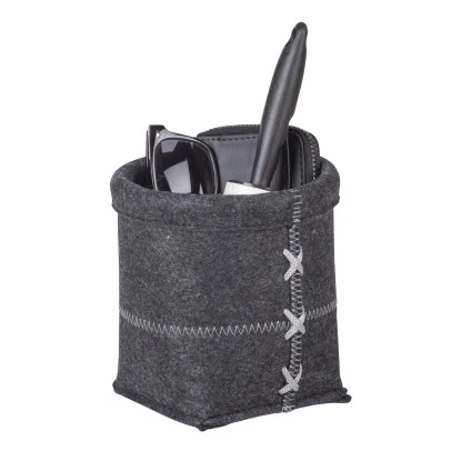 Wenko Aufbewahrungskorb Mara Filz S 2 L Polyester 15 X 15 X 15 CmAnthrazit 6 Wenko Aufbewahrungskorb Mara Filz S 2 L Polyester 15 X 15 X 15 CmAnthrazit – Bild 4