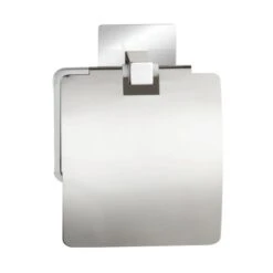 Wenko Turbo-Loc Edelstahl Toilettenpapierhalter Mit Deckel Quadro 13 X 16.5 X 3. 13 Wenko Turbo-Loc Edelstahl Toilettenpapierhalter Mit Deckel Quadro 13 X 16.5 X 3. -Wenko 67448 sb freisteller de 03