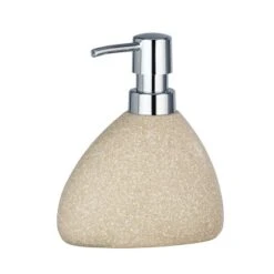 Wenko Seifenspender Pion Beige 0,36 L 11.5 X 14.5 X 9 Cm