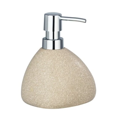 Wenko Seifenspender Pion Beige 0,36 L 11.5 X 14.5 X 9 Cm 5 Wenko Seifenspender Pion Beige 0,36 L 11.5 X 14.5 X 9 Cm – Bild 3