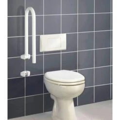 Wenko Badstützgriff Secura Weiß 21 Cm X 53 Cm X 10 Cm 7 Wenko Badstützgriff Secura Weiß 21 Cm X 53 Cm X 10 Cm -Wenko 679287 1068 3