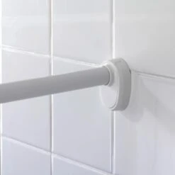 Wenko Rundduschstange Weiß -Wenko 679307 1068 4