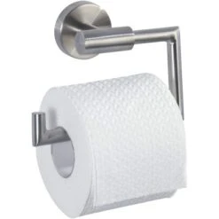 Wenko Toilettenpapierhalter Bosio Silber Matt 10,5 Cm X 15 Cm X 6,5 Cm
