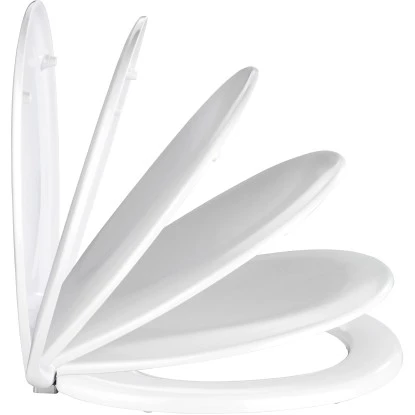 Wenko WC-Sitz Absenkautomatik Savio Weiß 6 Wenko WC-Sitz Absenkautomatik Savio Weiß – Bild 4