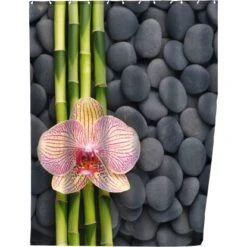 Wenko Duschvorhang Spa 200 Cm X 180 Cm