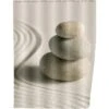 Wenko Duschvorhang Sand & Stone 200 Cm X 180 Cm 2 Wenko Duschvorhang Sand & Stone 200 Cm X 180 Cm -Wenko 679355 1068 1