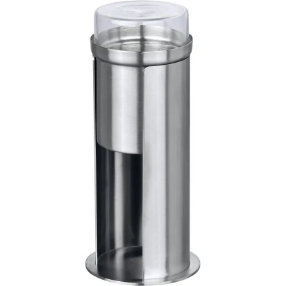 Wenko Wattepad- & Ohrstäbchenhalter Firenze Silber Matt 18cm X 7,5 Cm X 7,5 Cm 3 Wenko Wattepad- & Ohrstäbchenhalter Firenze Silber Matt 18cm X 7,5 Cm X 7,5 Cm