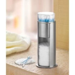 Wenko Wattepad- & Ohrstäbchenhalter Firenze Silber Matt 18cm X 7,5 Cm X 7,5 Cm 9 Wenko Wattepad- & Ohrstäbchenhalter Firenze Silber Matt 18cm X 7,5 Cm X 7,5 Cm -Wenko 679374 1068 4