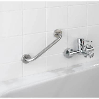 Wenko Badewannengriff Bosio Silber Matt 7 Cm X 30,5 Cm X 5,4 Cm 4 Wenko Badewannengriff Bosio Silber Matt 7 Cm X 30,5 Cm X 5,4 Cm – Bild 2