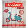 Wenko Anti-Schimmel Duschvorhang Vintage Scooter 200 Cm X 180 Cm -Wenko 679496 1068 1