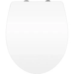 Wenko WC-Sitz Hochglanz Acryl Absenkautomatik White