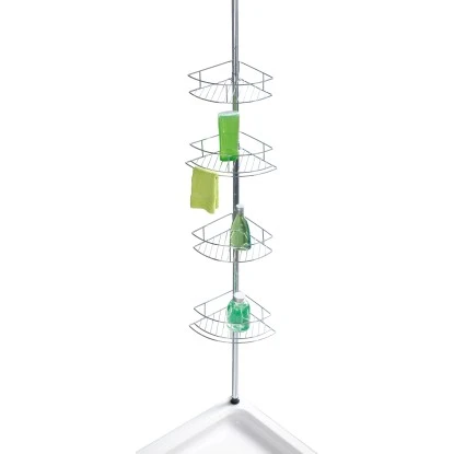 Wenko Teleskop-Eckregal Dolcedo Edelstahl Rostfrei 3 Wenko Teleskop-Eckregal Dolcedo Edelstahl Rostfrei