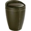 Wenko Hocker Candy Braun Lederoptik 50,5 Cm X 36 Cm X 36 Cm -Wenko 6796908 1068 21930100 0