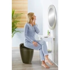 Wenko Hocker Candy Braun Lederoptik 50,5 Cm X 36 Cm X 36 Cm 8 Wenko Hocker Candy Braun Lederoptik 50,5 Cm X 36 Cm X 36 Cm -Wenko 6796908 1068 21930100 2