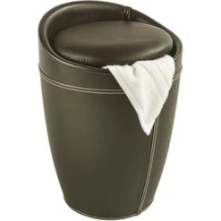Wenko Hocker Candy Braun Lederoptik 50,5 Cm X 36 Cm X 36 Cm 9 Wenko Hocker Candy Braun Lederoptik 50,5 Cm X 36 Cm X 36 Cm -Wenko 6796908 1068 21930100 3