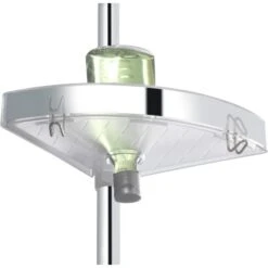Wenko Teleskop Duschecke Premium 3 Ablagen Silber -Wenko 679700 1068 4
