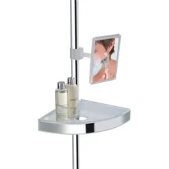 Wenko Teleskop Duschecke Premium 3 Ablagen Silber -Wenko 679700 1068 5