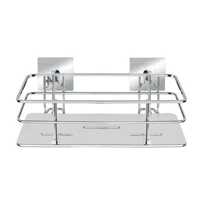 Wenko Turbo-Loc Edelstahl Wandablage Quadro Edelstahl 24 X 10 X 14.5 Cm, Chrom 10 Wenko Turbo-Loc Edelstahl Wandablage Quadro Edelstahl 24 X 10 X 14.5 Cm, Chrom – Bild 8