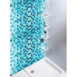 Wenko Teleskop-Regal Funky Stahl-Weiß -Wenko 69712915 sb ambiente de 01