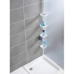 Wenko Teleskop-Regal Funky Stahl-Weiß -Wenko 69712915 sb ambiente de 03