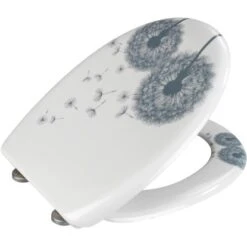 Wenko WC-Sitz Astera Duroplast Mit Absenkautomatik Weiß-Grau 8 Wenko WC-Sitz Astera Duroplast Mit Absenkautomatik Weiß-Grau -Wenko 73398 sb freisteller de 03