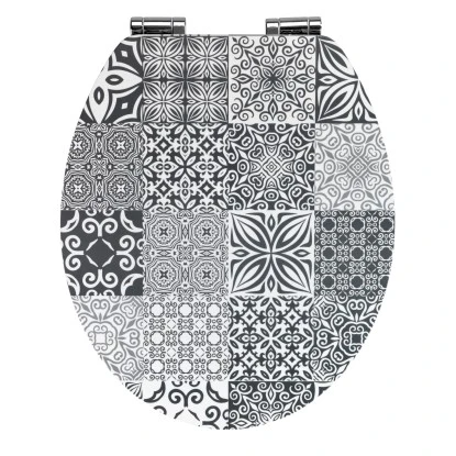 Wenko Premium WC-Sitz Portugal Absenkautomatik MDF 37,5 X 44 Cm Mehrfarbig 4 Wenko Premium WC-Sitz Portugal Absenkautomatik MDF 37,5 X 44 Cm Mehrfarbig – Bild 2