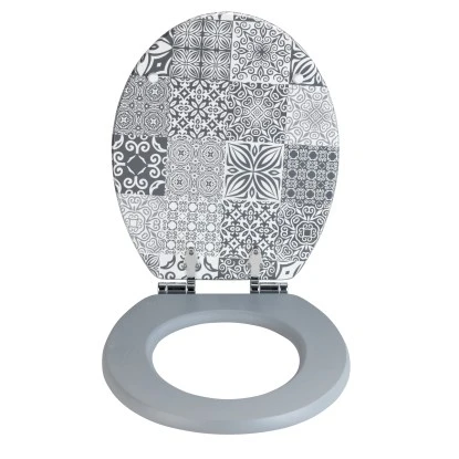 Wenko Premium WC-Sitz Portugal Absenkautomatik MDF 37,5 X 44 Cm Mehrfarbig 3 Wenko Premium WC-Sitz Portugal Absenkautomatik MDF 37,5 X 44 Cm Mehrfarbig