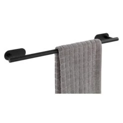 Wenko Turbo-Loc Edelstahl Badetuchstange Uno Orea Black Matt60 X 4.5 X 7 Cm -Wenko 77140 sb freisteller de 02