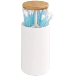 Wenko Wattestäbchenhalter Laresa Weiß