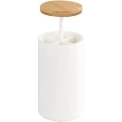 Wenko Wattestäbchenhalter Laresa Weiß 8 Wenko Wattestäbchenhalter Laresa Weiß -Wenko 777672 1068 3