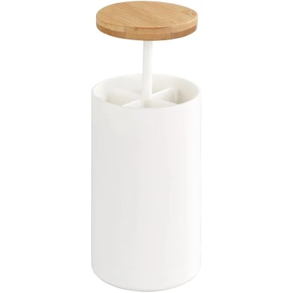 Wenko Wattestäbchenhalter Laresa Weiß 5 Wenko Wattestäbchenhalter Laresa Weiß – Bild 3