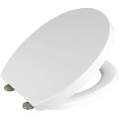 Wenko Premium WC-Sitz Birori Antibakterielles Duroplast Absenkautomatik -Wenko 788448 1068 03