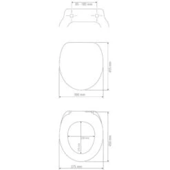Wenko Premium WC-Sitz Birori Antibakterielles Duroplast Absenkautomatik -Wenko 788448 1068 05