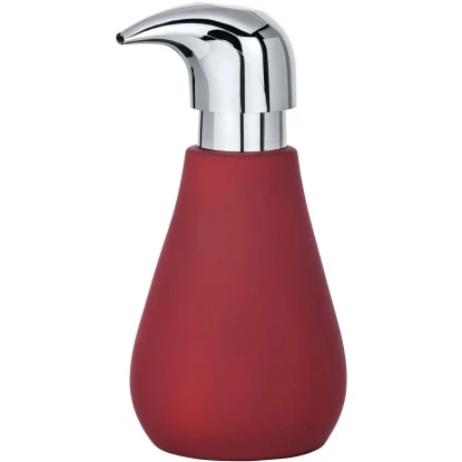 Wenko Seifenspender Sydney Keramik Rot Matt 4 Wenko Seifenspender Sydney Keramik Rot Matt – Bild 2