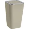 Wenko Schwingdeckeleimer Candy Taupe 6 L -Wenko 8 22456100 4008838214657 1