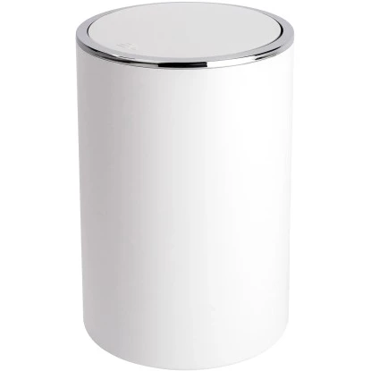 Wenko Schwingdeckeleimer Inca Weiß 5 L 3 Wenko Schwingdeckeleimer Inca Weiß 5 L